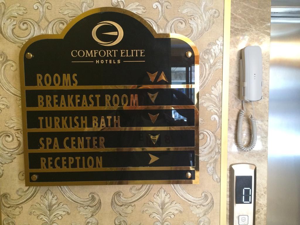 Comfort Elite Hotels Sultanahmet 이스탄불 외부 사진